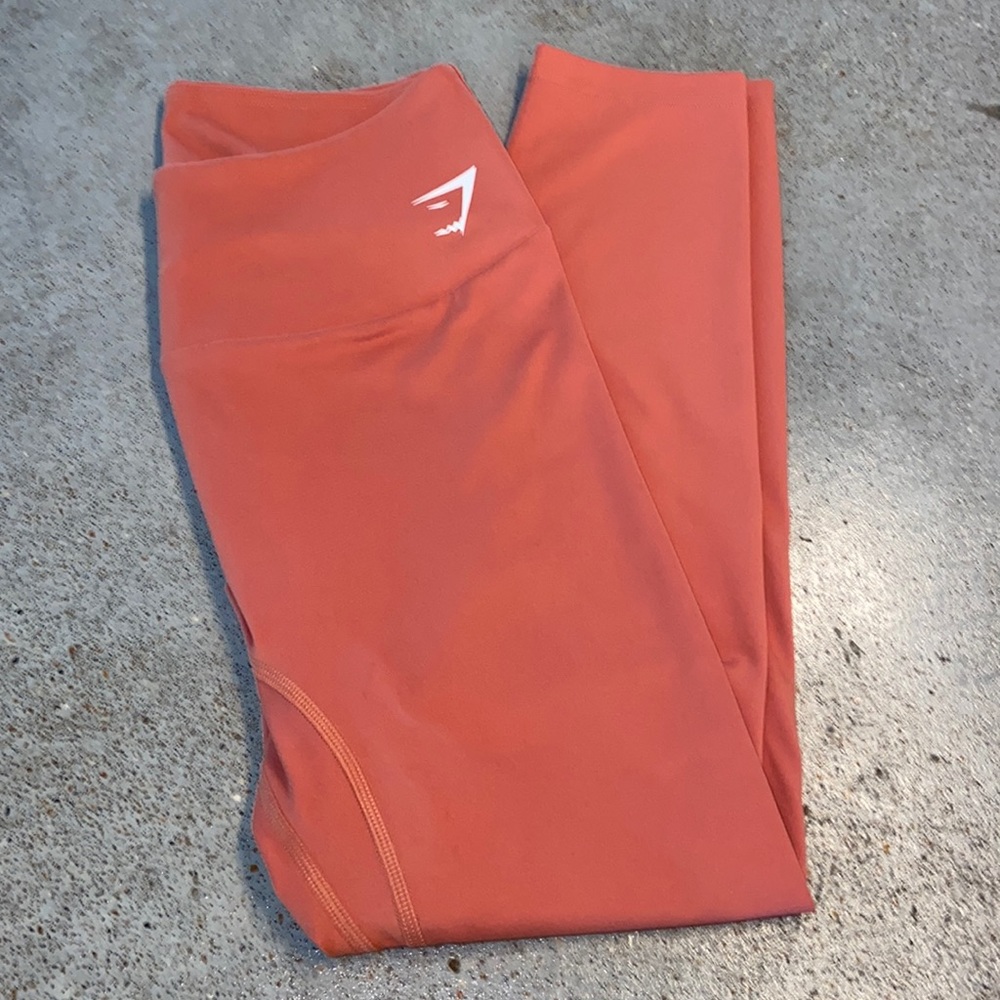 Gymshark 7/8 Training Leggings Orange